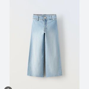 Zara kids straight marine jeans